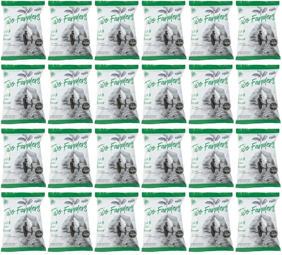 24 x Two Farmers Salt & Cider Vinegar - 40g