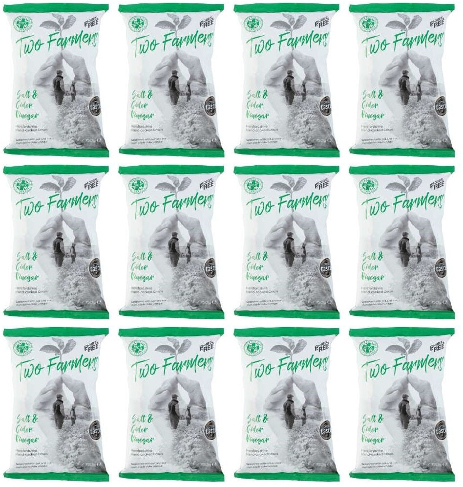 12 x Two Farmers Salt & Cider Vinegar - 150g