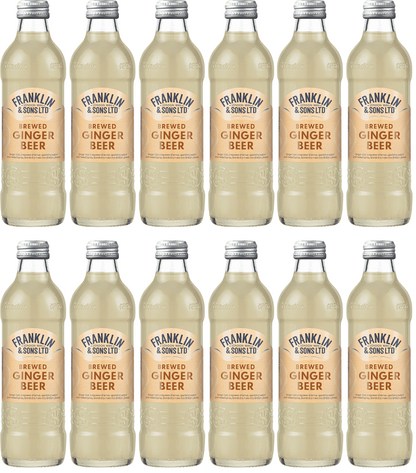 12 x Franklin & Sons Ginger Beer - 275ml