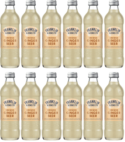 12 x Franklin & Sons Ginger Beer - 275ml