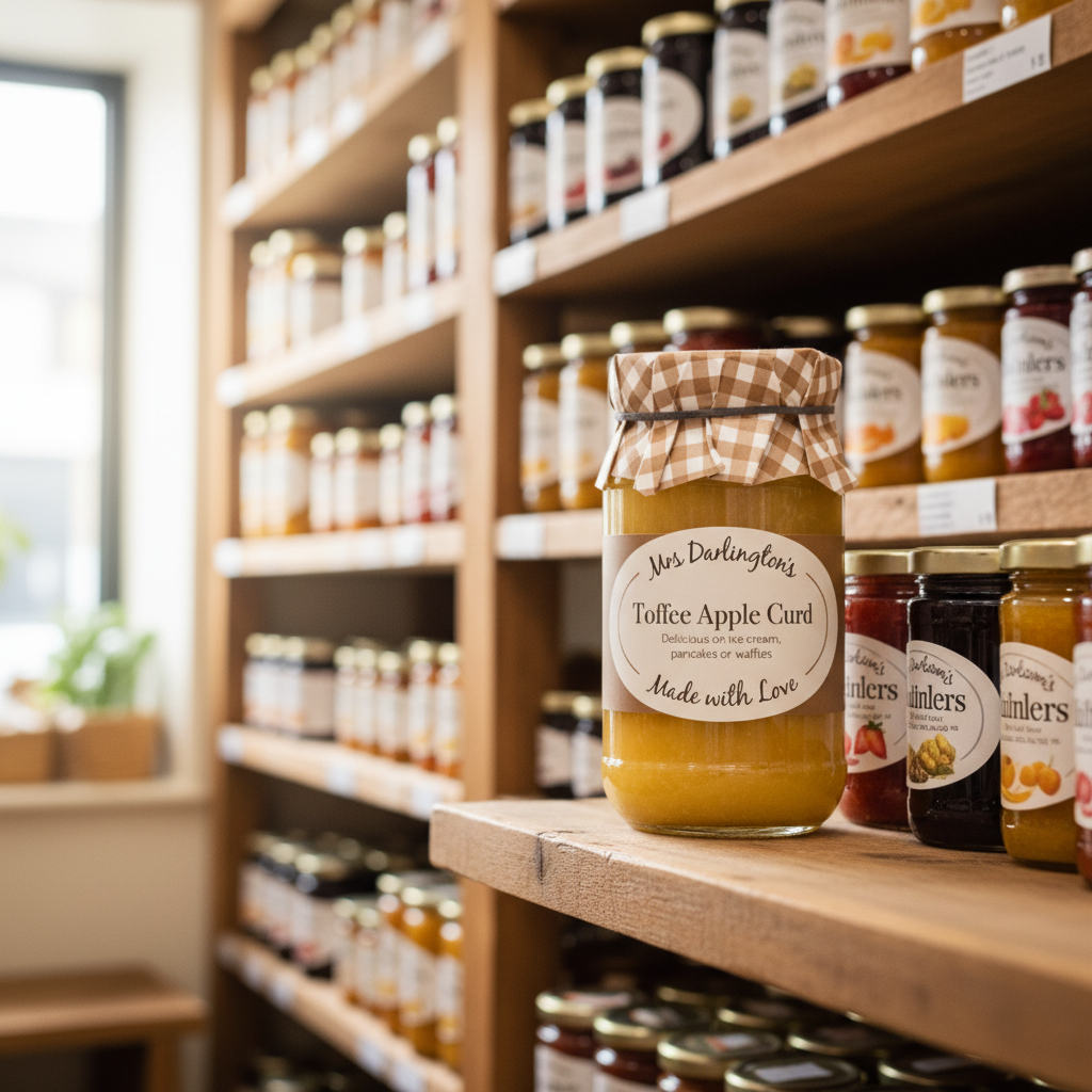 Mrs Darlington's Toffee Apple Curd - 320g
