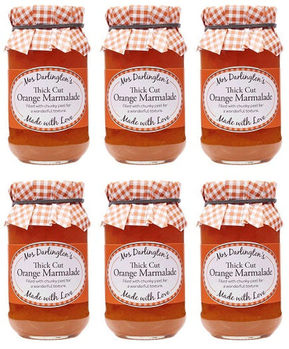 6 x Mrs Darlington's Thick Cut Orange - 340g