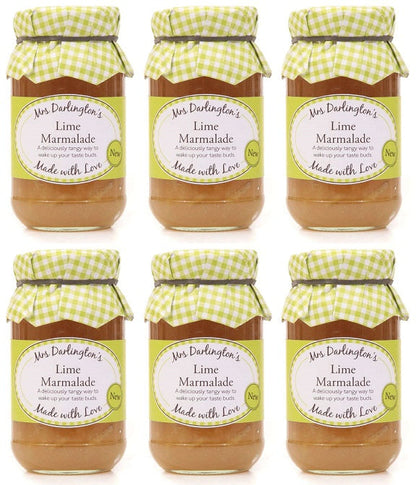6 x Mrs Darlington's Medium Cut Lime - 340g