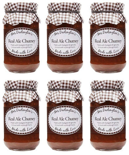 6 x Mrs Darlington's Real Ale Chutney - 300g