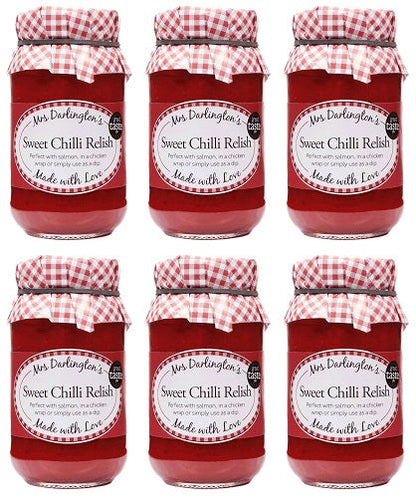 6 x Mrs Darlington's Sweet Chilli Relish - 330g