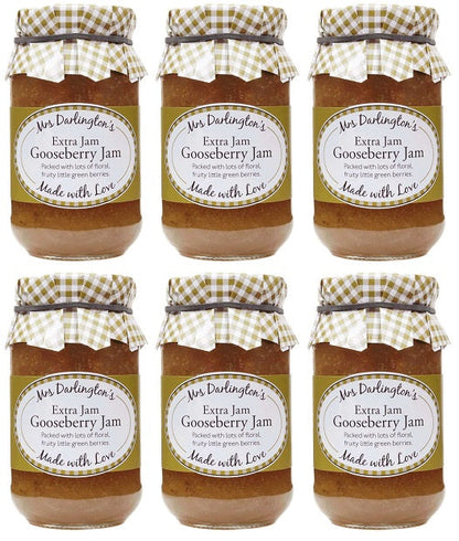 6 x Mrs Darlington's Gooseberry - 340g