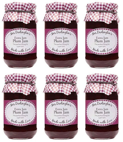 6 x Mrs Darlington's Plum - 340g