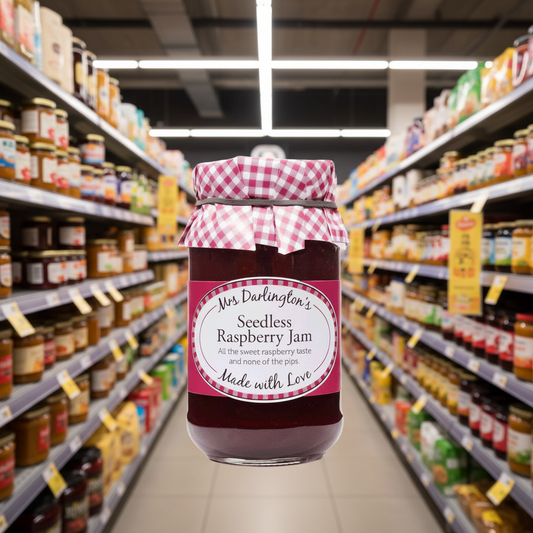 Mrs Darlington's Seedless Raspberry - 340g
