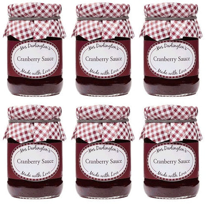 6 x Mrs Darlington's Cranberry Sauce - 200g