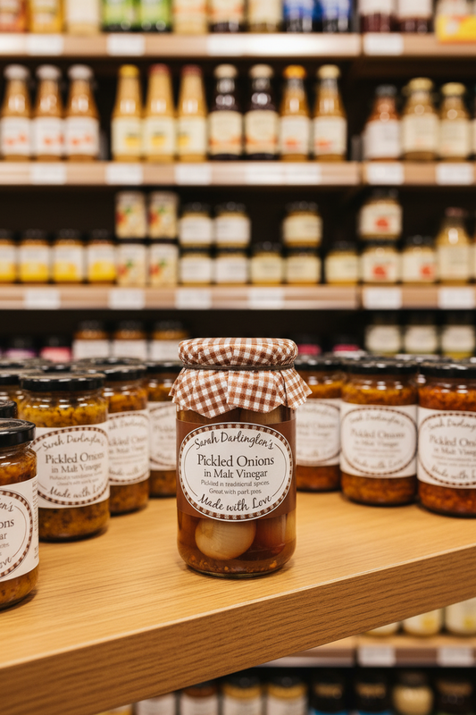 Sarah Darlington's Pickled Onions - 450g