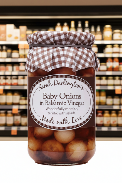 Sarah Darlington's Baby Onions in Balsamic Vinegar - 450g