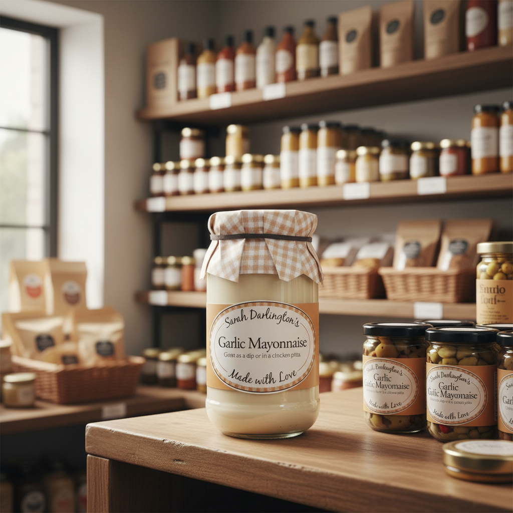 Mrs Darlington's Garlic Mayonnaise - 250g