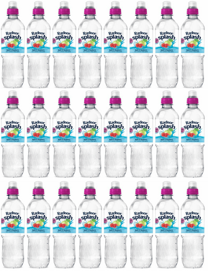 24 x Radnor Splash Apple and Raspberry Still Water - 500ml