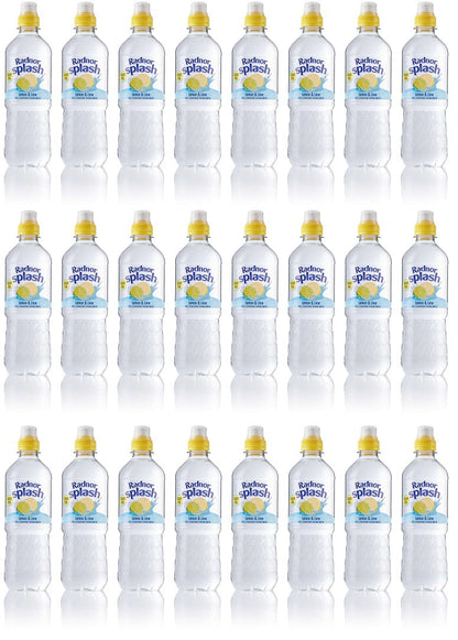 24 x Radnor Splash Lemon & Lime Still Water - 500ml