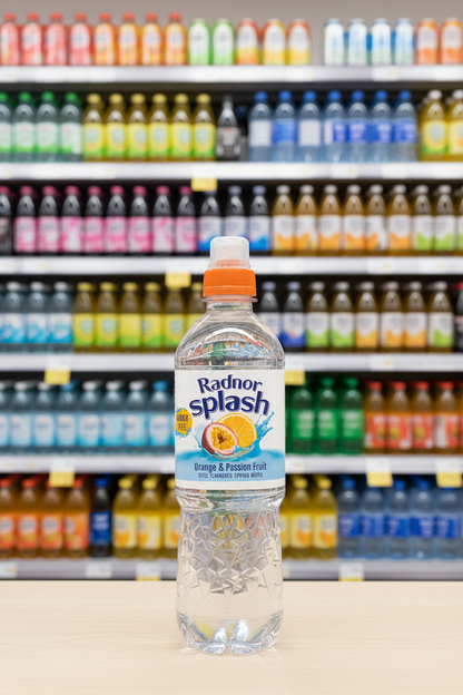 24 x Radnor Splash Orange & Passion Fruit Still Water - 500ml