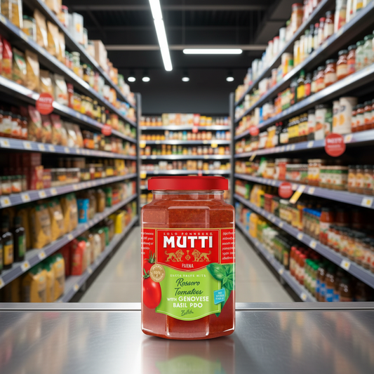 Mutti Tomato Pasta Sauce - Basil - 400g