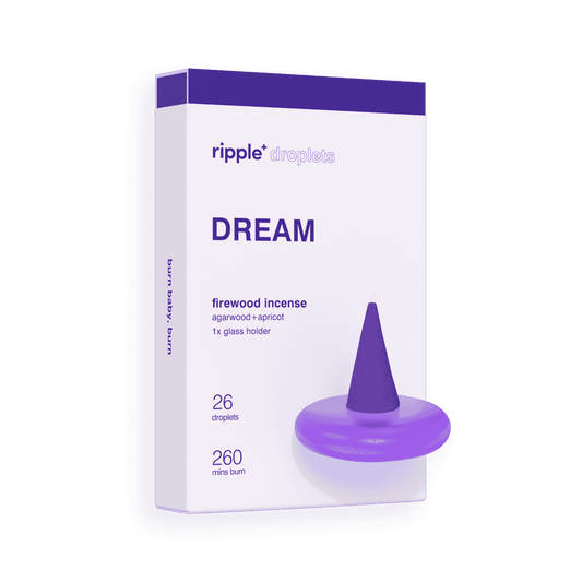 Ripple+ Dream Firewood Incense Droplets - 98g