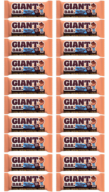 20 x Giant Bar Choc Orange - 100g