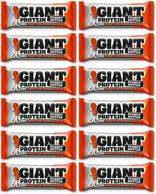 12 x Giant Bar Protein - Peanut Butter - 90g