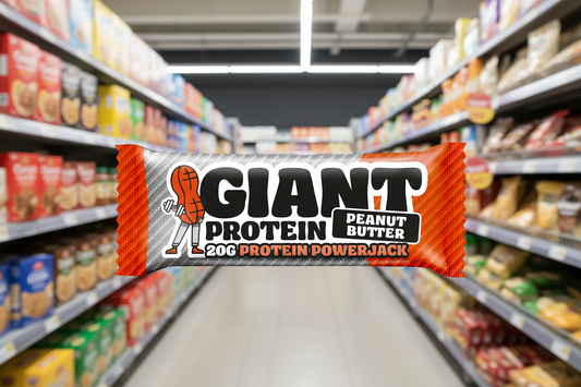 12 x Giant Bar Protein - Peanut Butter - 90g