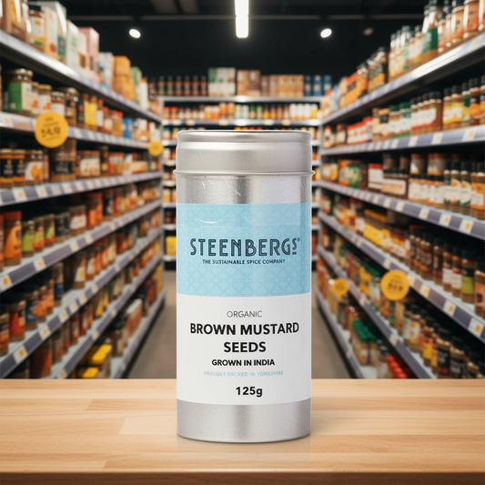 Steenbergs Organic Brown Mustard Seed - 125g