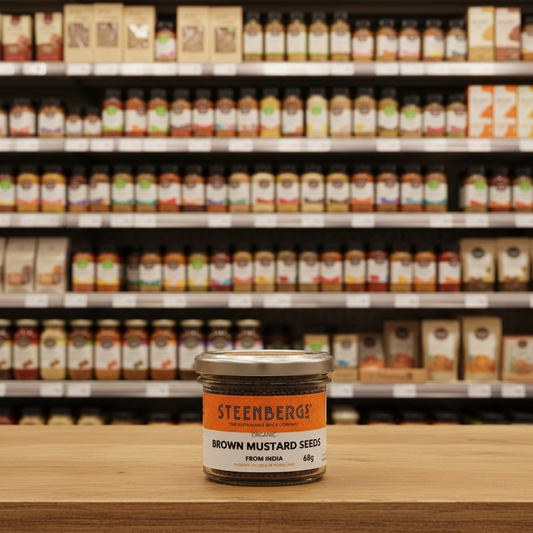 Steenbergs Organic Brown Mustard Seed - 68g