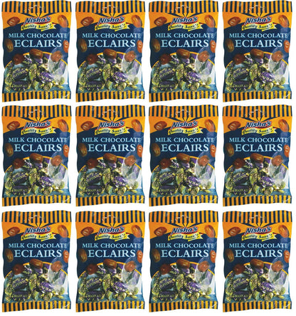 12 x Nisha Chocolate Eclairs - 90g