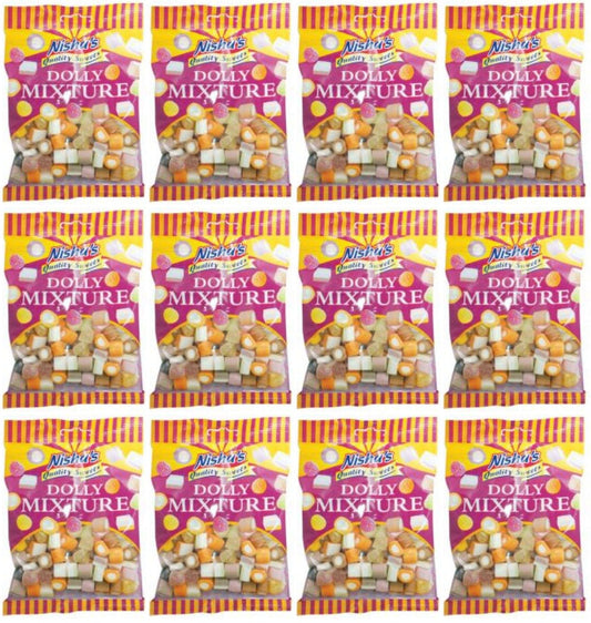 12 x Nisha Dolly Mixture - 120g