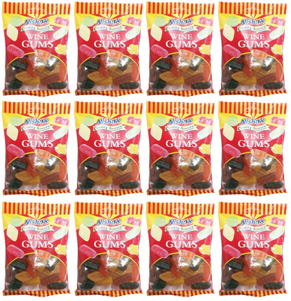 12 x Nisha Wine Gums - 120g