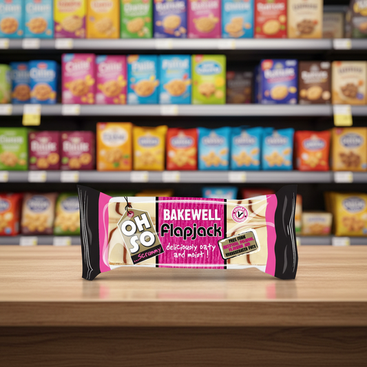 Oh So Scrummy Bakewell Flapjack - 110g