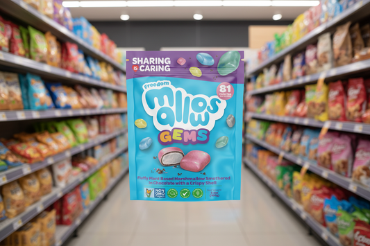 10 x Freedom Mallows Gems - 100g