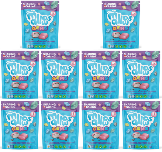 10 x Freedom Mallows Gems - 100g