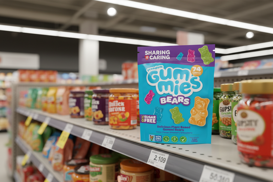 10 x Freedom Gummies Bears - 100g