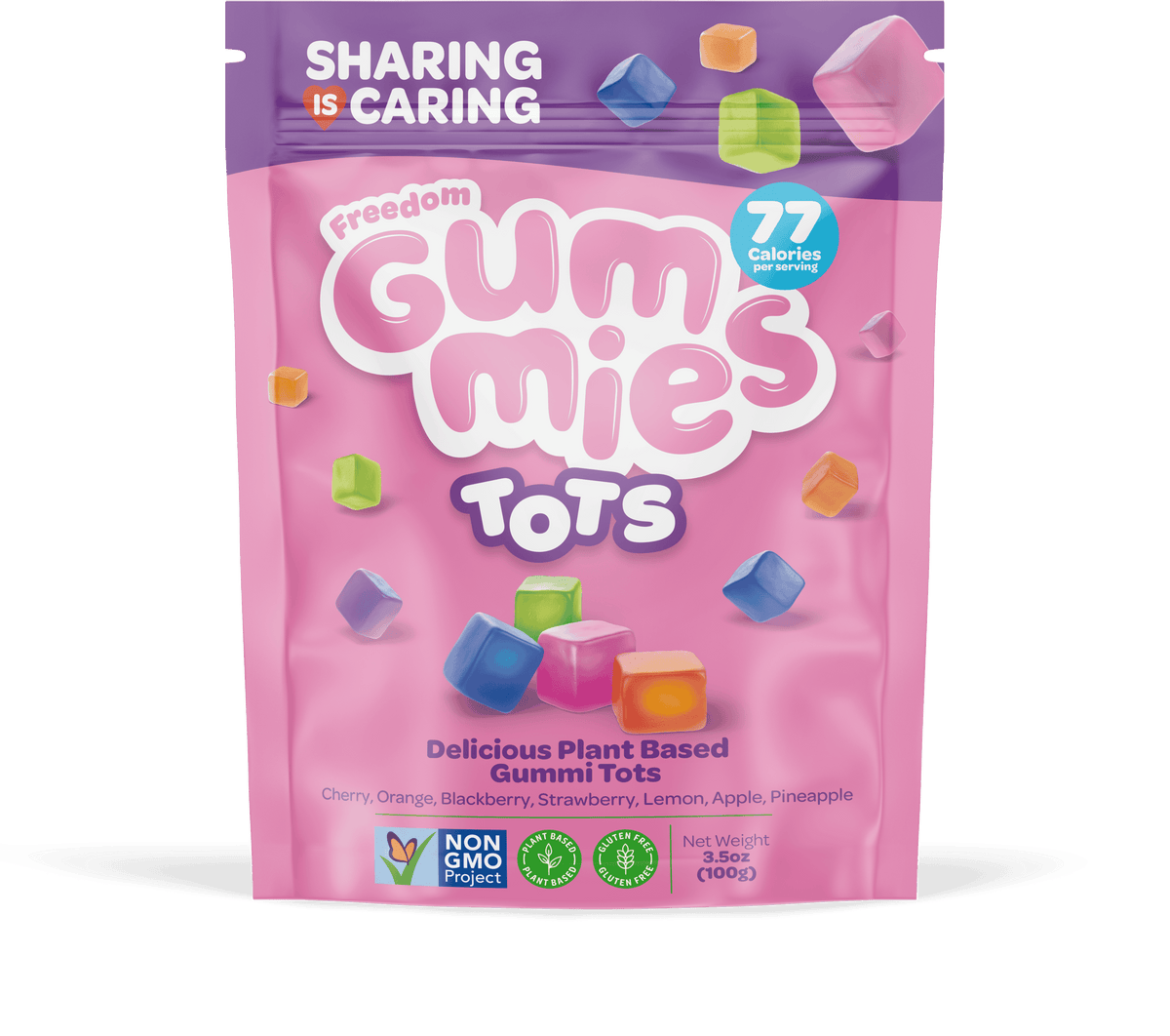 10 x Freedom Gummies Tots - 100g