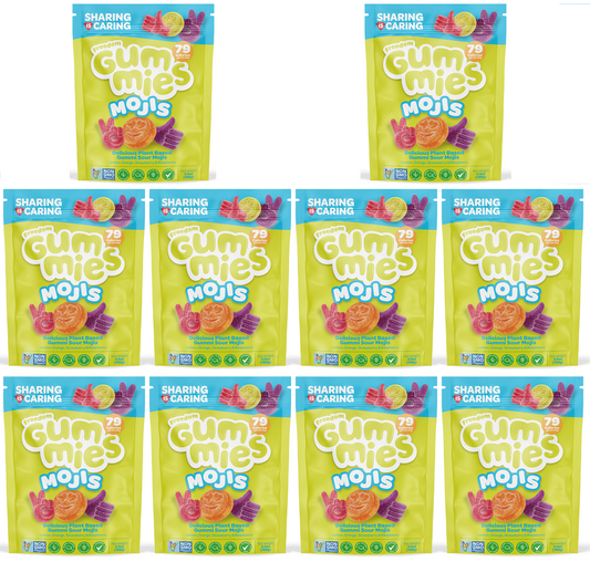10 x Freedom Gummies Mojis - 100g
