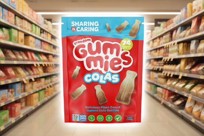 10 x Freedom Gummies Cola - 100g
