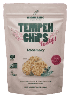 Mamame Tempeh Chips Rosemary - 100g