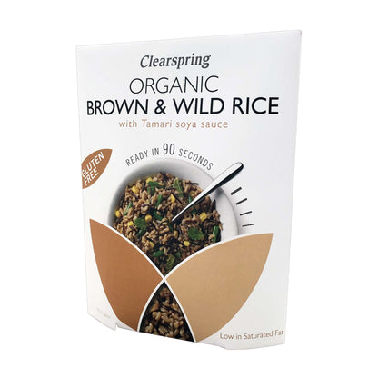 Clearspring Org GF 90s Brown Rice Tamari Soya Sauce - 250g