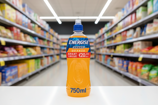 12 x Energise Sport Orange 750Ml