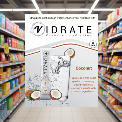 ViDrate Coconut SRDU - 10x3g