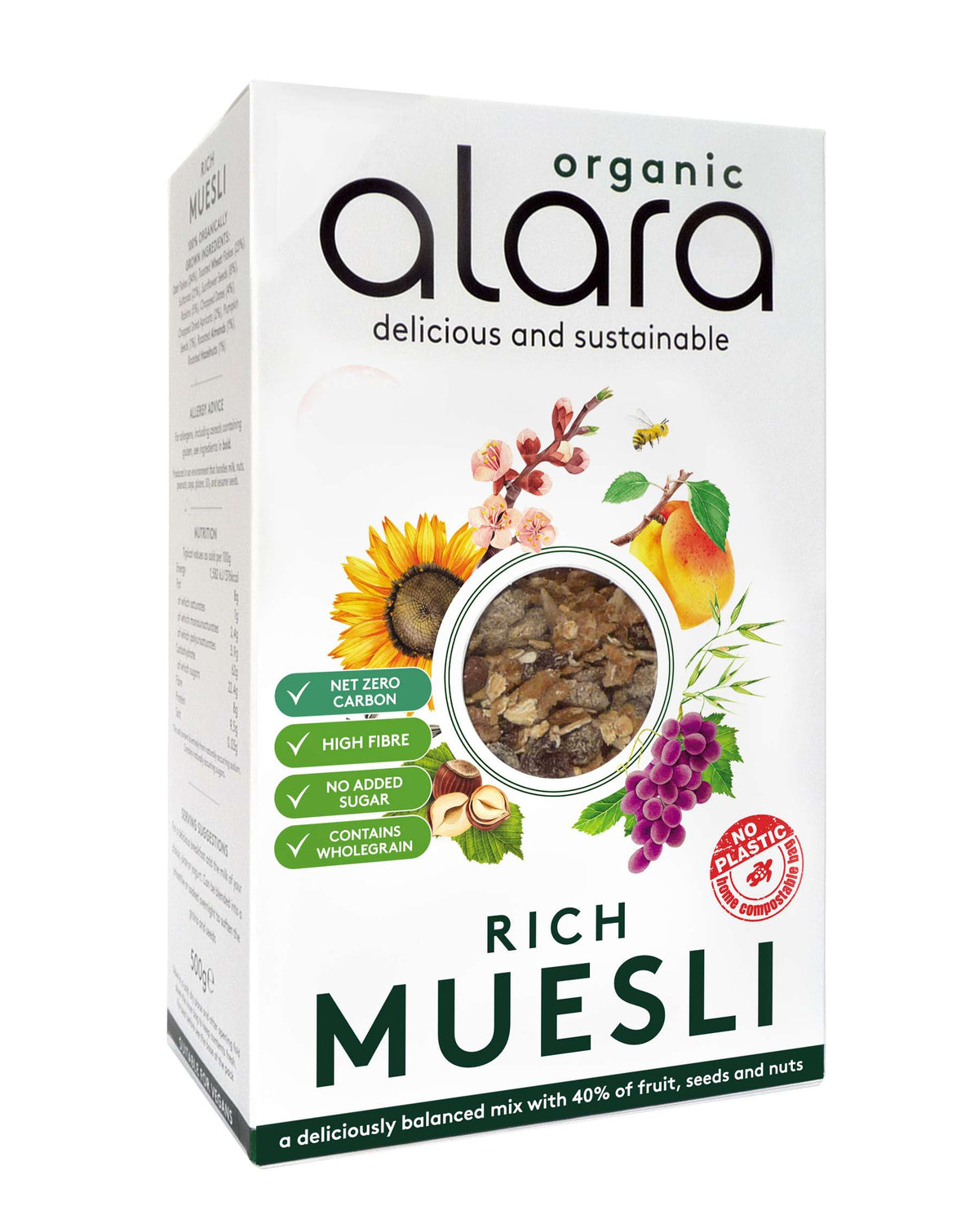 Alara Rich Muesli Org - 500g