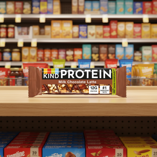 12 x Kind Protein Milk Chocolate Latte 50G