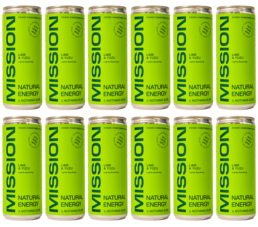 12 x Mission Perform Cans Lime - 250ml
