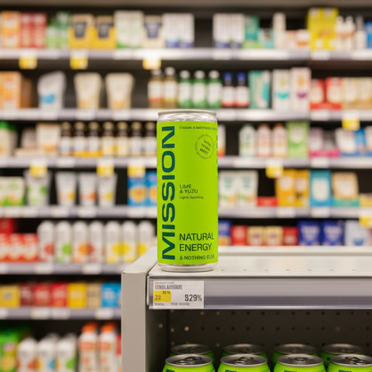 12 x Mission Perform Cans Lime - 250ml