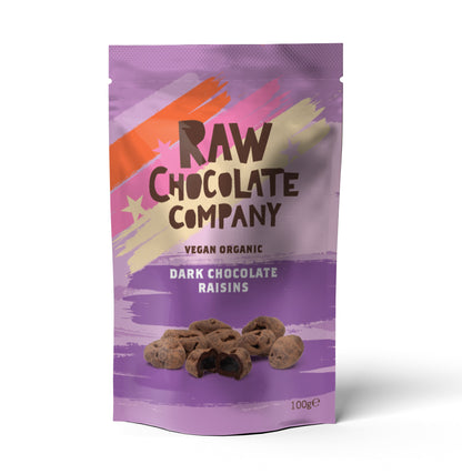 Raw Chocolate Co Choc Raisins - 100g