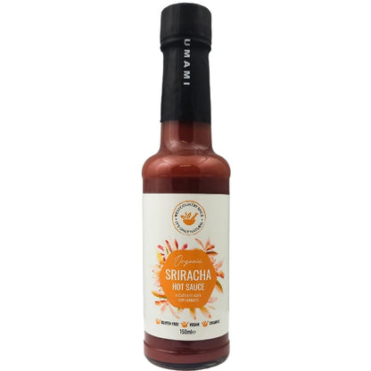 6 x Westcountry Spice Org Sriracha - 150ml