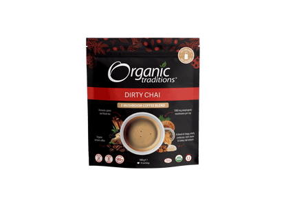Organic Traditions Org 5 Mushroom Coffee - 100g