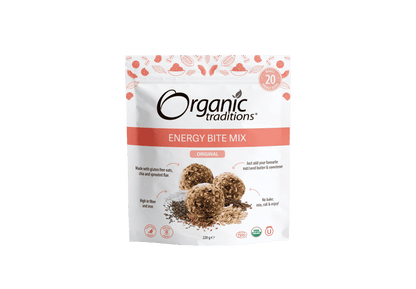 Organic Traditions Org Energy Bite Mix - 220g