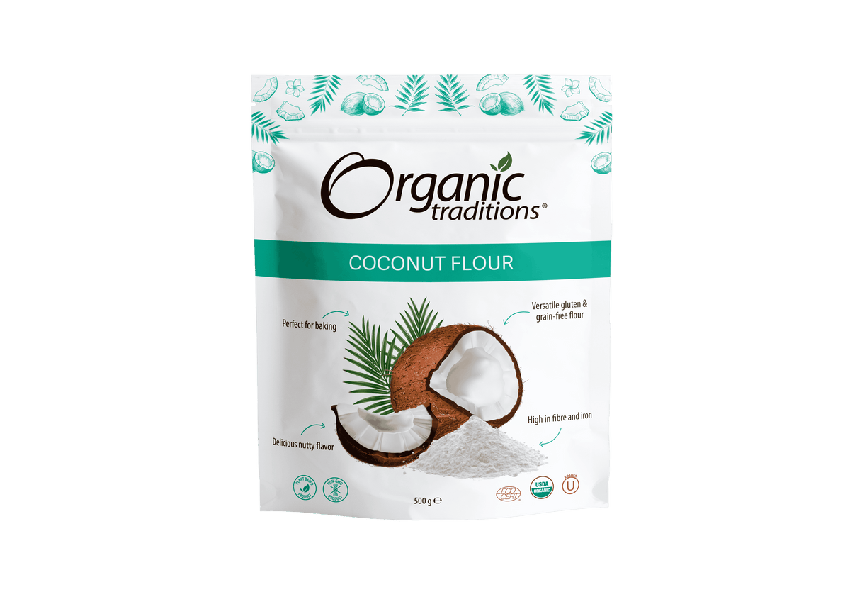Organic Traditions Org Coconut Flour - 500g