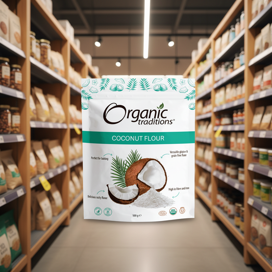 Organic Traditions Org Coconut Flour - 500g